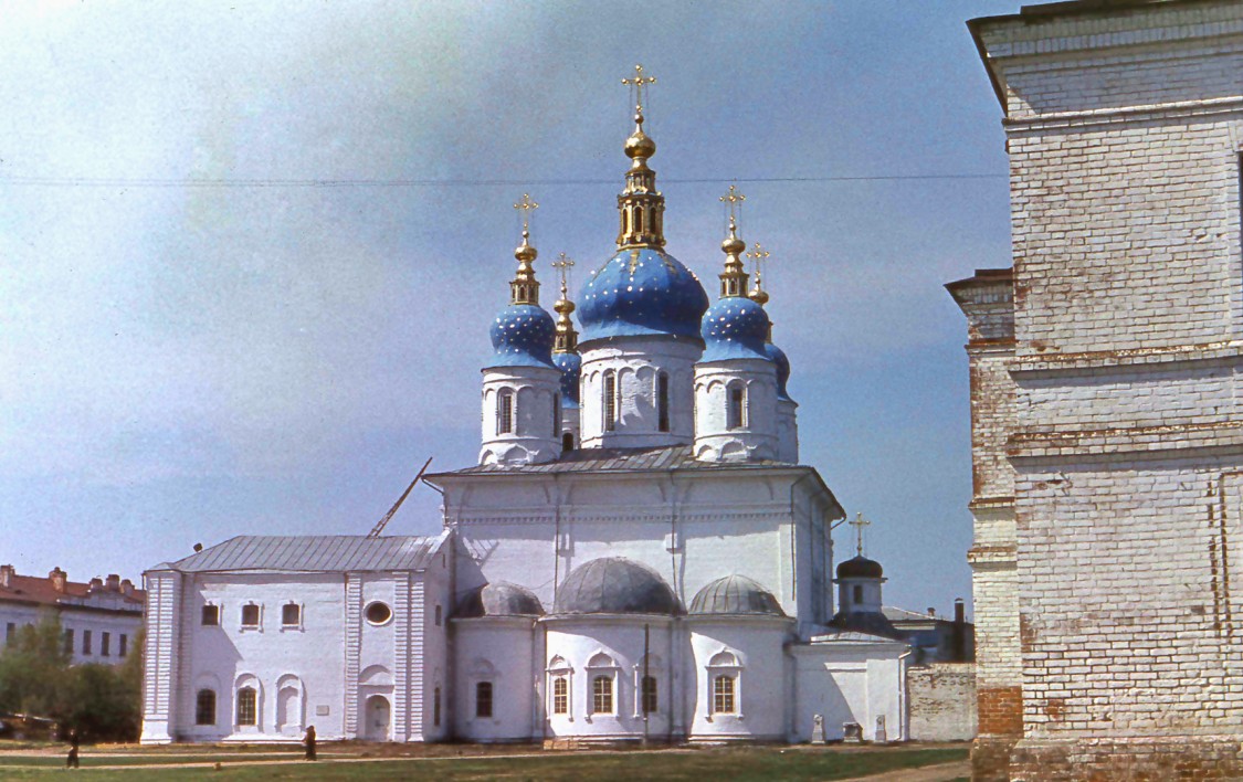 Кафедральный собор Софии, Премудрости Божией, Тобольск (Тобольский район и г. Тобольск, Тюменская область). архивная фотография, собственный архив
