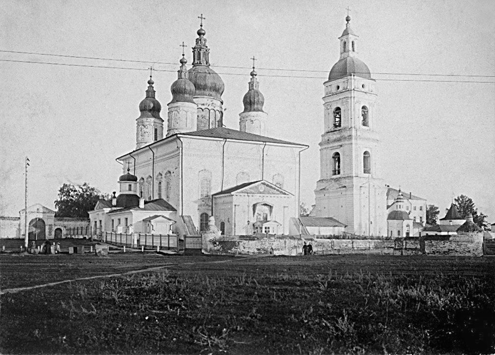 Кафедральный собор Софии, Премудрости Божией, Тобольск (Тобольский район и г. Тобольск, Тюменская область). архивная фотография, Фото 1900-х г.г 