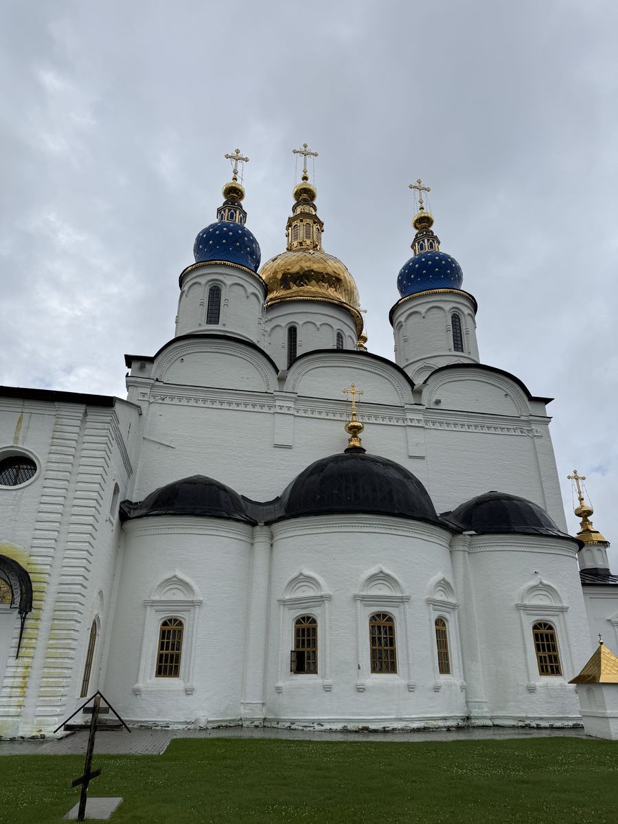 Кафедральный собор Софии, Премудрости Божией, Тобольск (Тобольский район и г. Тобольск, Тюменская область). фасады, Вид с юго-востока