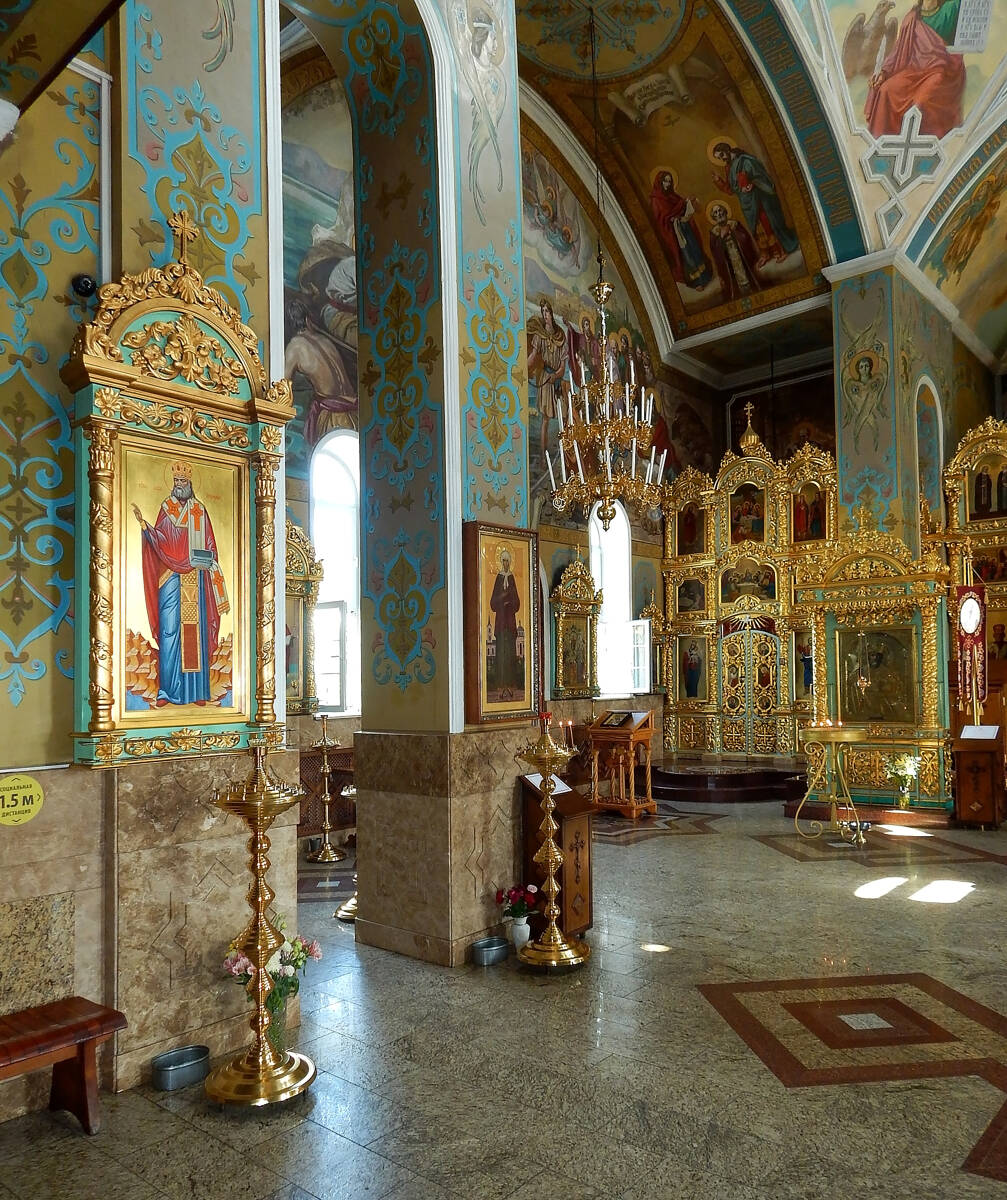 Церковь Воздвижения Креста Господня, Кисловодск (Кисловодск, город, Ставропольский край). интерьер и убранство