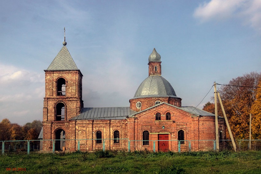 Церковь Михаила Архангела, Ищеино (Краснинский район, Липецкая область). фасады