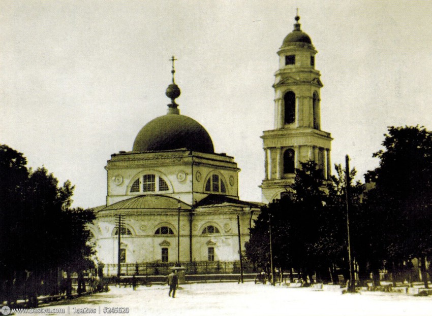 Кафедральный собор Рождества Христова, Липецк (Липецк, город, Липецкая область). архивная фотография, источник https://pastvu.com