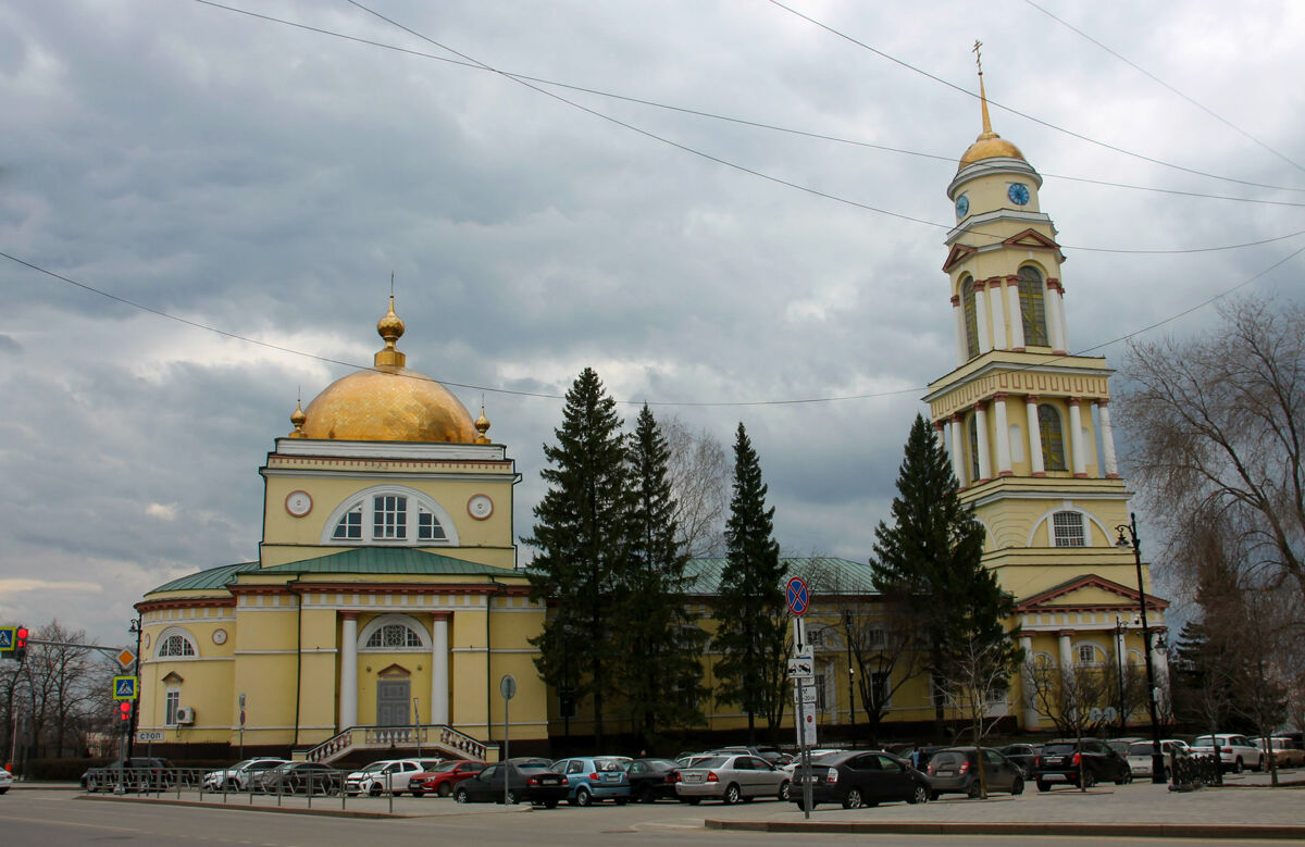 Кафедральный собор Рождества Христова, Липецк (Липецк, город, Липецкая область). фасады, Вид с ул. Зегеля