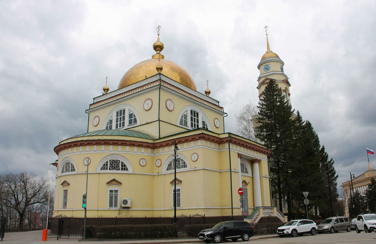 Кафедральный собор Рождества Христова, Липецк (Липецк, город, Липецкая область). фасады, Вид с ул. Зегеля