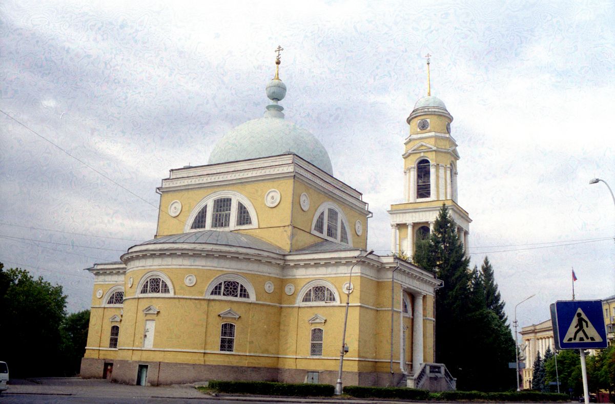 документальные фотографии. Кафедральный собор Рождества Христова, Липецк (Липецк, город, Липецкая область)