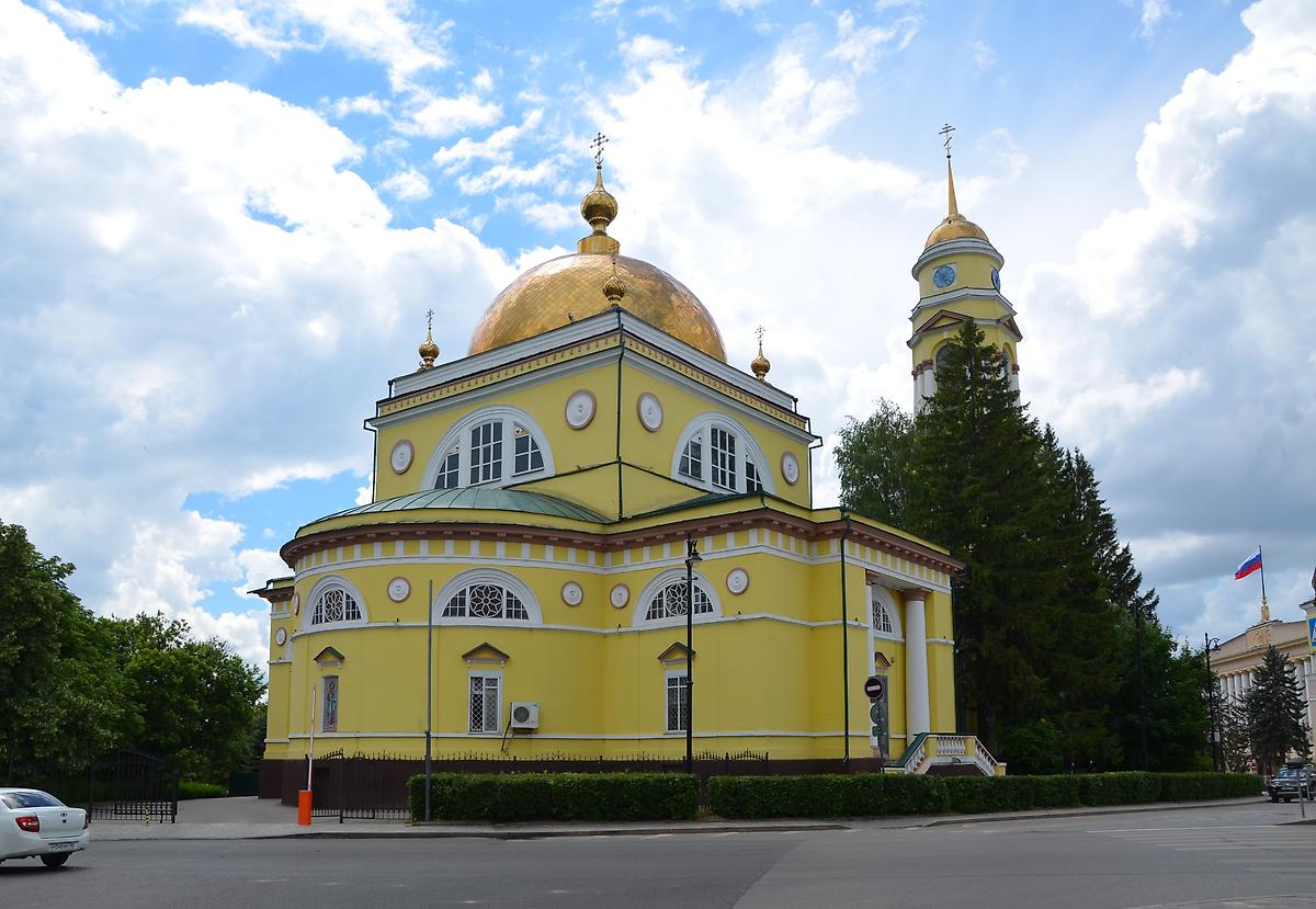 фасады. Кафедральный собор Рождества Христова, Липецк (Липецк, город, Липецкая область)