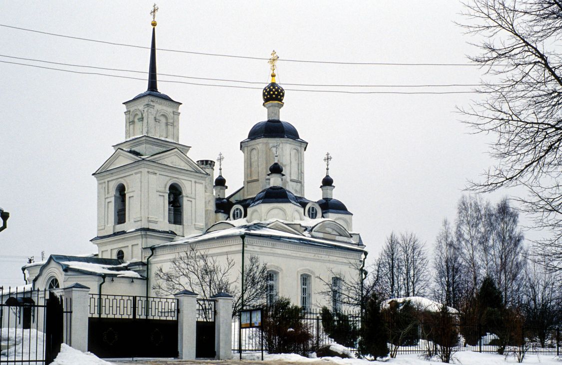 Церковь Димитрия Солунского, Руза (Рузский городской округ, Московская область). общий вид в ландшафте