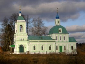 Рязанцы. Церковь Троицы Живоначальной