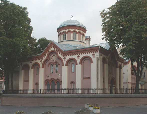 Вильнюс. Церковь Параскевы Пятницы. фасады