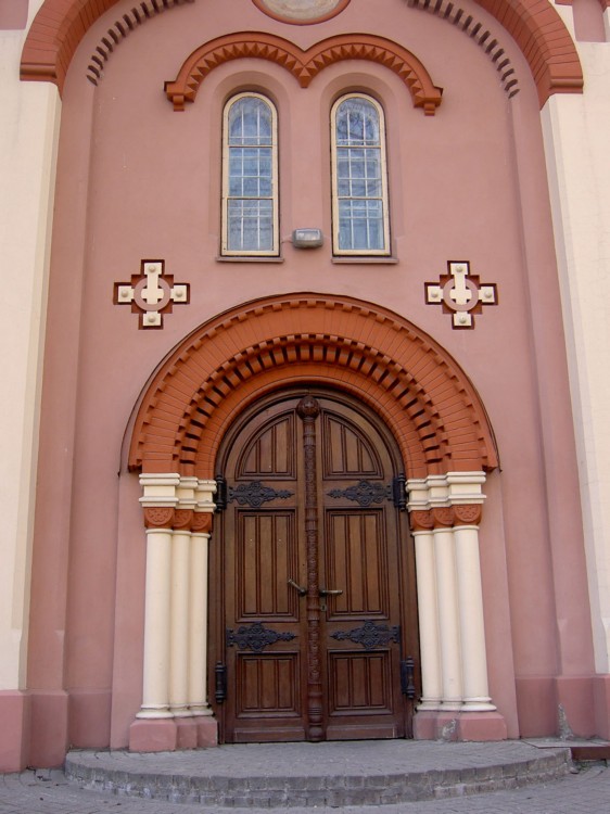Вильнюс. Церковь Параскевы Пятницы. архитектурные детали