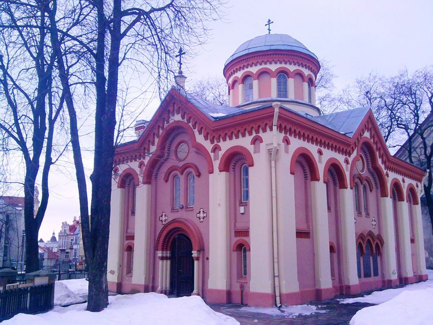 Вильнюс. Церковь Параскевы Пятницы. фасады