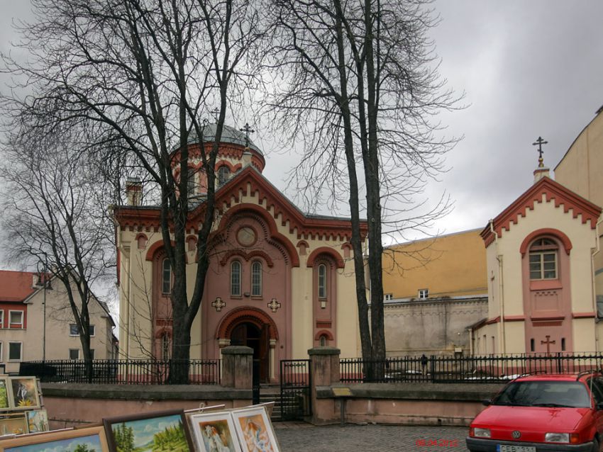 Вильнюс. Церковь Параскевы Пятницы. фасады