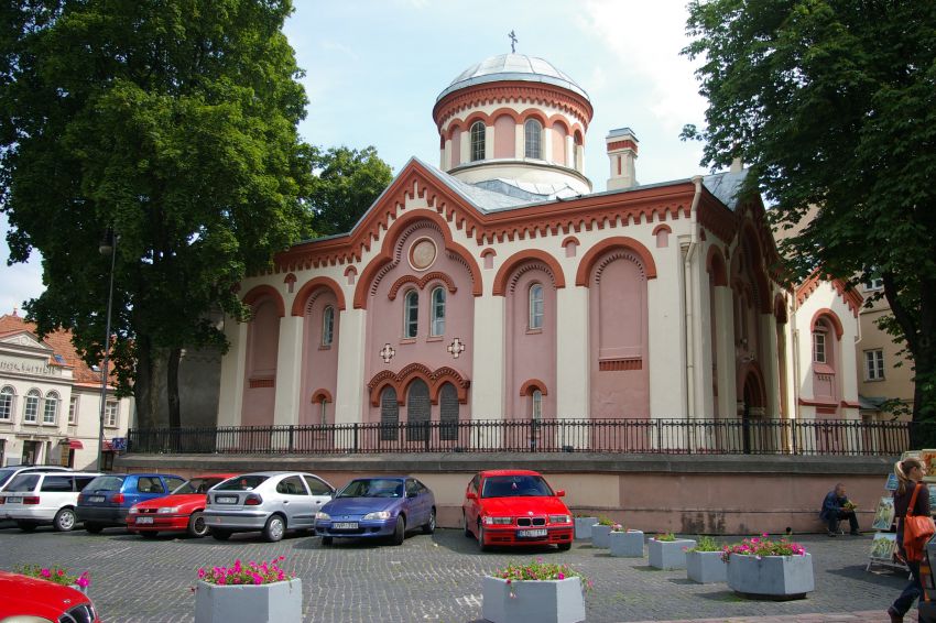 Вильнюс. Церковь Параскевы Пятницы. фасады