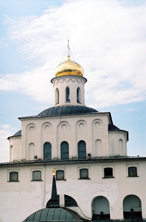 Церковь Ризоположения (Положения честной ризы Пресвятой Богородицы во Влахерне) в Золотых воротах, Владимир (Владимир, город, Владимирская область). архитектурные детали