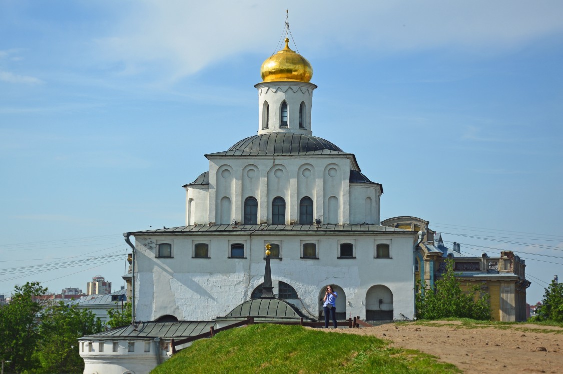 Церковь Ризоположения (Положения честной ризы Пресвятой Богородицы во Влахерне) в Золотых воротах, Владимир (Владимир, город, Владимирская область). фасады