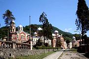 Новоафонский монастырь Симона Кананита, Вид на монастырь (южный фасад) от ворот<br>, Новый Афон, Абхазия, Прочие страны