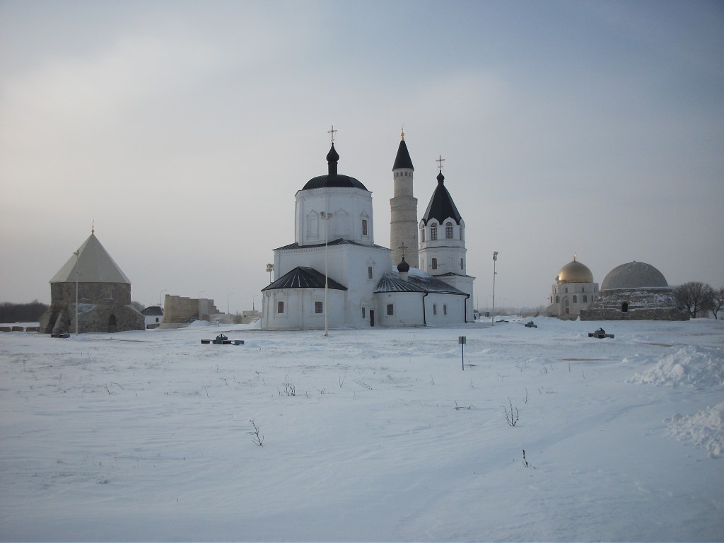 Болгар. Комплекс быв. Успенского монастыря на городище Булгар. фасады