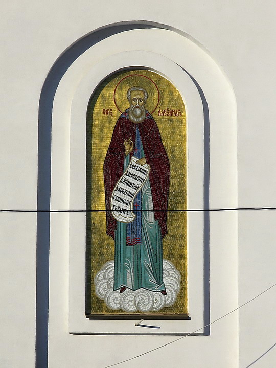 Клязьма. Церковь Гребневской иконы Божией Матери (новая). архитектурные детали