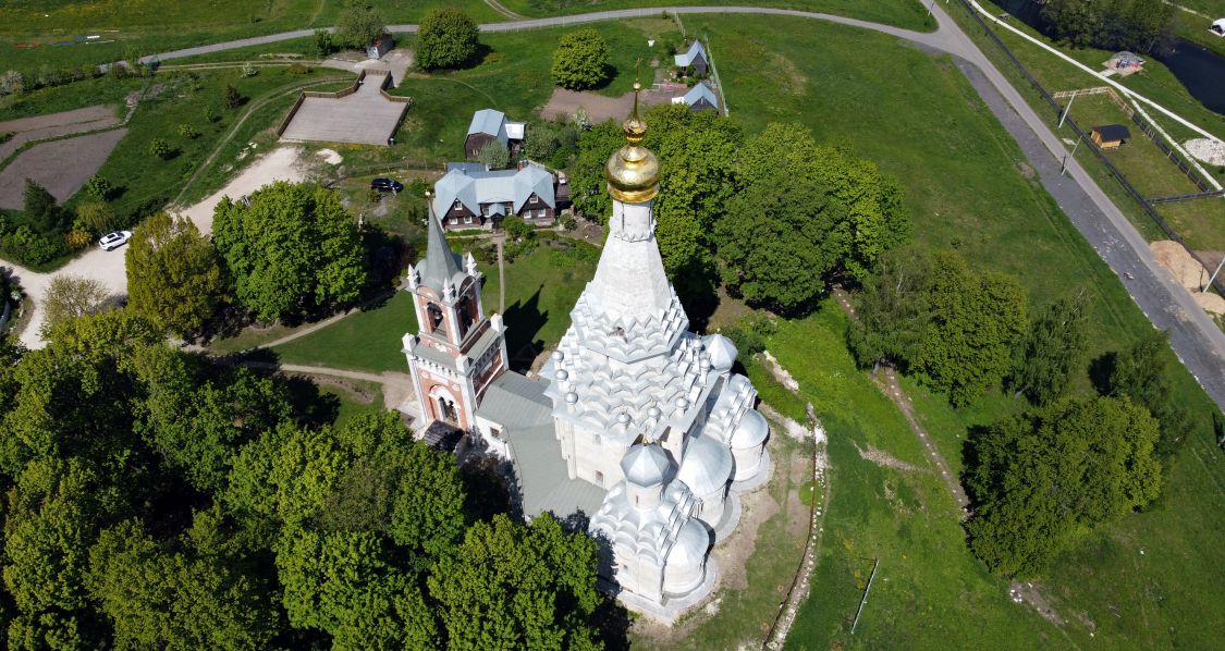 Церковь Преображения Господня, Остров (Ленинский городской округ, Московская область). фасады