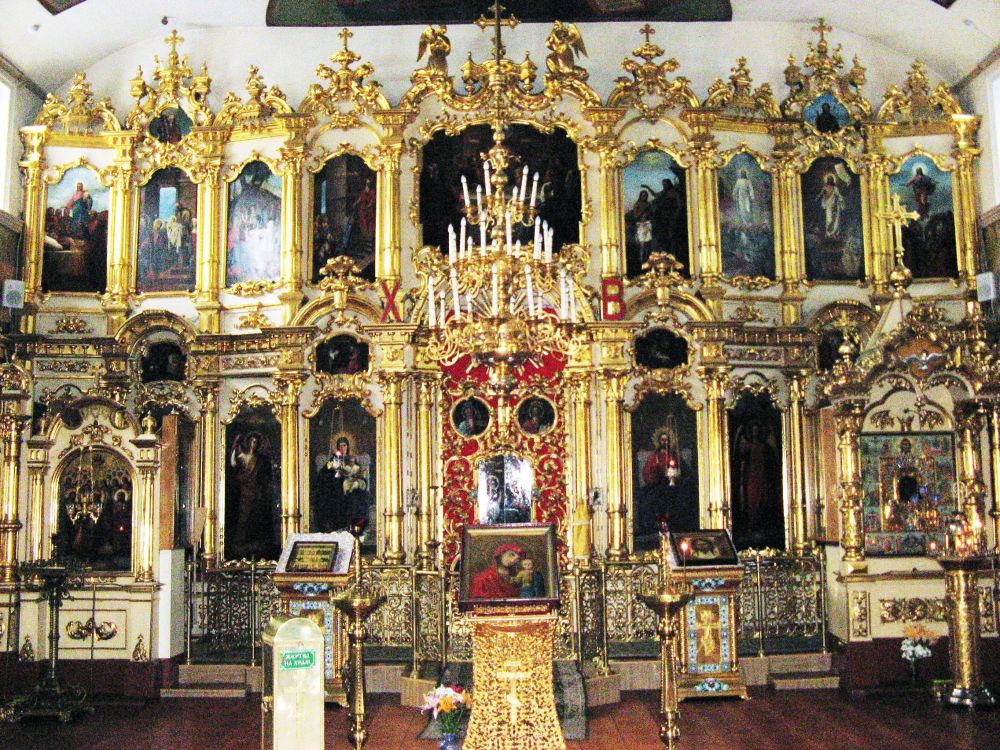 Собор Сергия Радонежского, Уфа (Уфа, город, Республика Башкортостан). интерьер и убранство, Иконостас собора