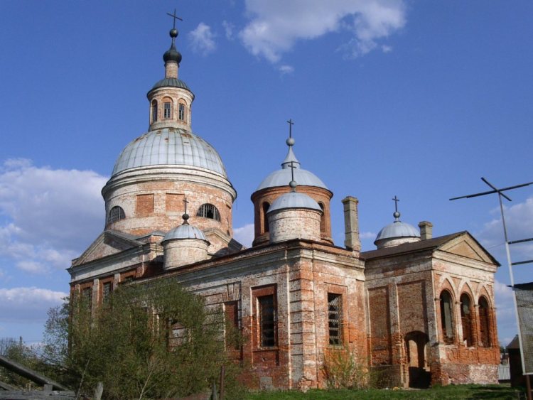 Вязьма. Церковь Петра и Павла. фасады, вид с северо-запада