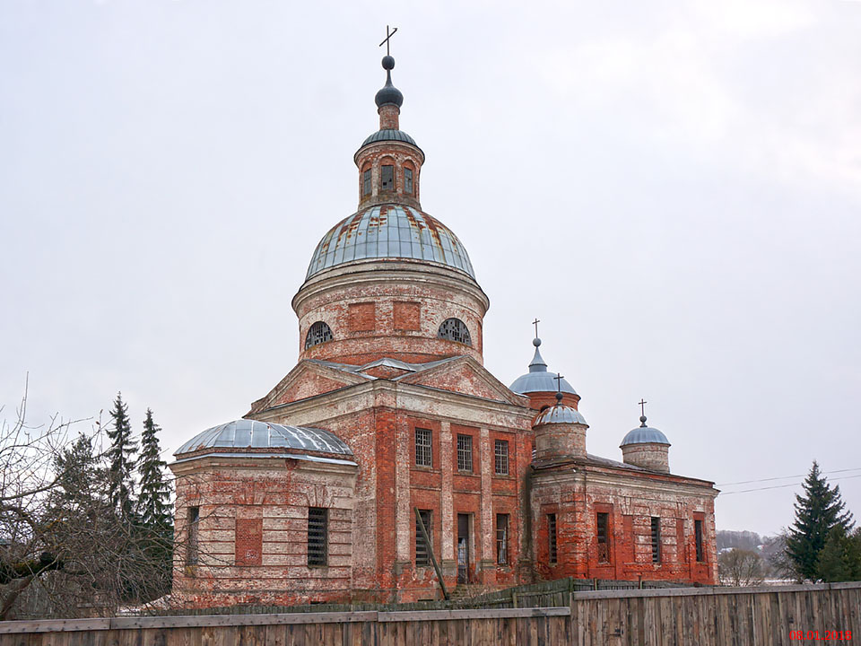 Вязьма. Церковь Петра и Павла. фасады