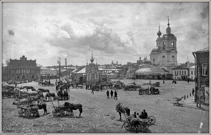 Вязьма. Церковь Рождества Пресвятой Богородицы. архивная фотография, Фото с сайта pastvu.ru Фото 1901-1917 гг.