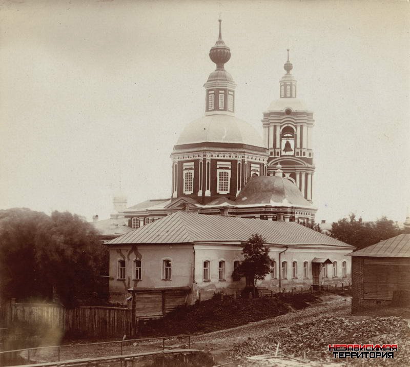 Вязьма. Церковь Рождества Пресвятой Богородицы. архивная фотография, Фото с сайта pastvu.ru Фото 1901-1917 гг.