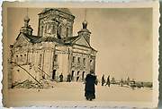 Церковь Владимирской иконы Божией Матери, Фото 1942 г. с аукциона e-bay.de, Вязьма, Вяземский район, Смоленская область