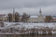 Церковь Николая Чудотворца (Нижне-Никольская), Вид с юга с правого берега Днепра<br>, Смоленск, Смоленск, город, Смоленская область