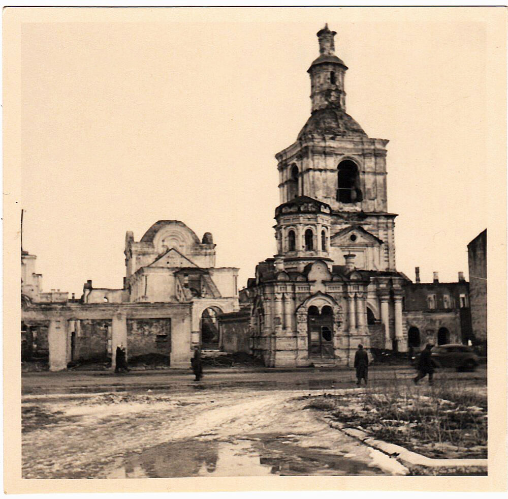 Церковь Николая Чудотворца (Нижне-Никольская), Смоленск (Смоленск, город, Смоленская область). архивная фотография, Фото 1941 г. с аукциона e-bay.de