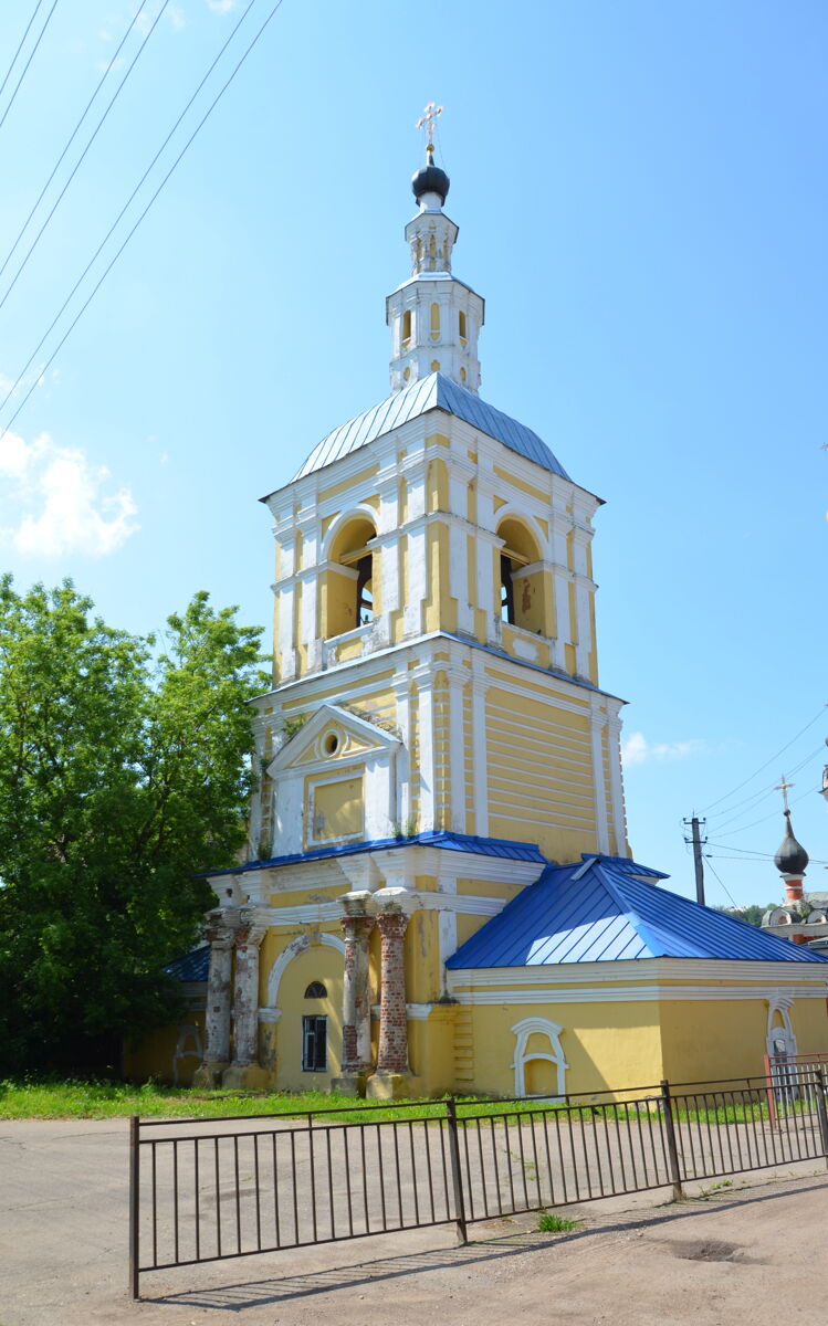 Церковь Николая Чудотворца (Нижне-Никольская), Смоленск (Смоленск, город, Смоленская область). архитектурные детали, Колокольня