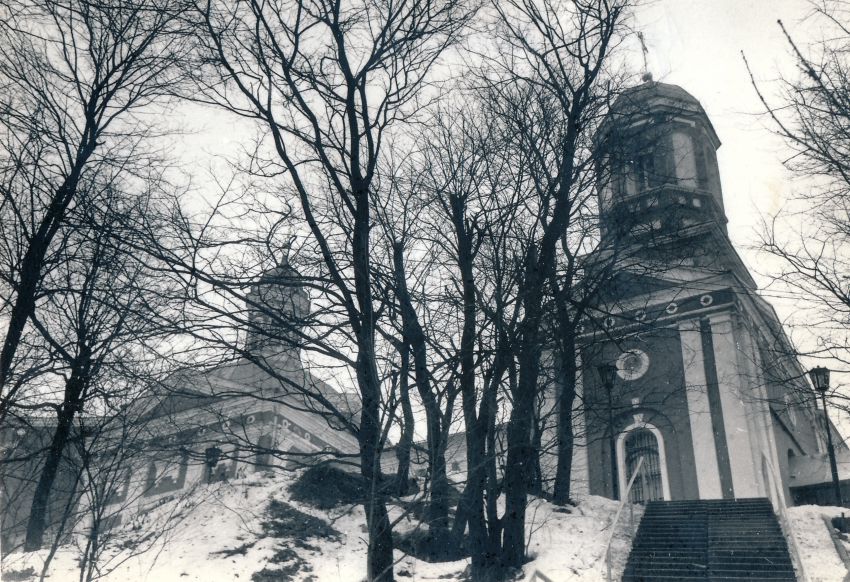 Церковь Покрова Пресвятой Богородицы при Духовной семинарии, Смоленск (Смоленск, город, Смоленская область). фасады