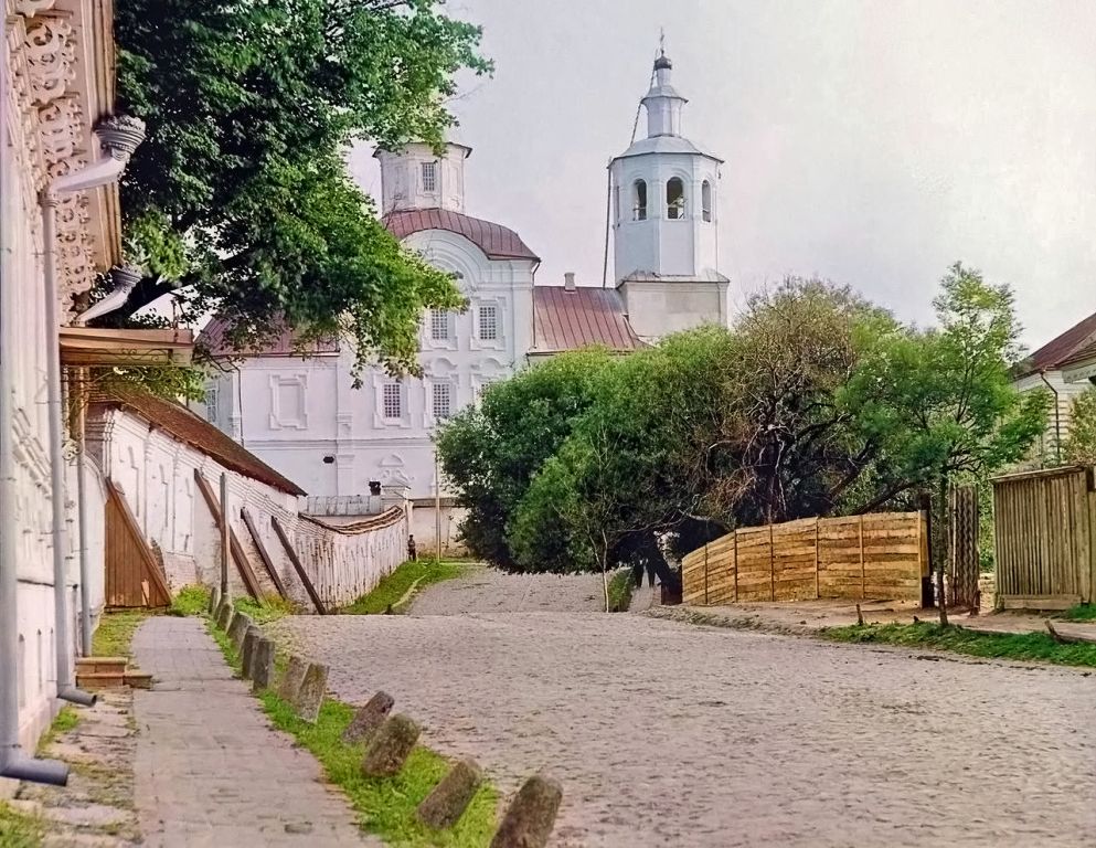 Авраамиев монастырь, Смоленск (Смоленск, город, Смоленская область). архивная фотография, Фотоснимок С. М. Прокудина-Горского