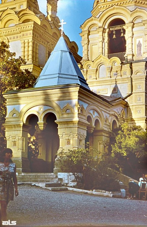 Ялта. Собор Александра Невского. архитектурные детали