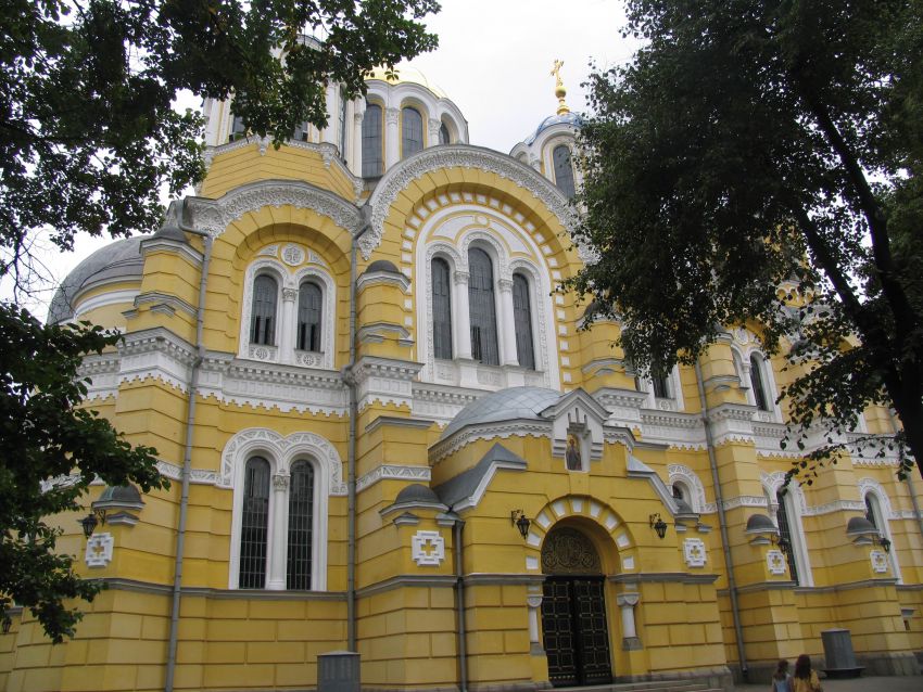 Собор Владимира равноапостольного, Киев (Шевченковский район, Украина, г. Киев). фасады