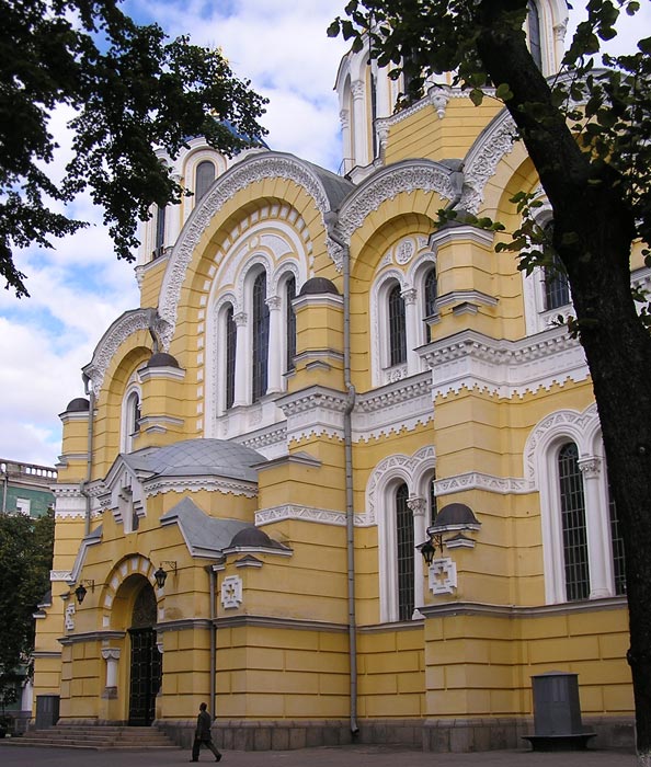 Собор Владимира равноапостольного, Киев (Шевченковский район, Украина, г. Киев). фасады