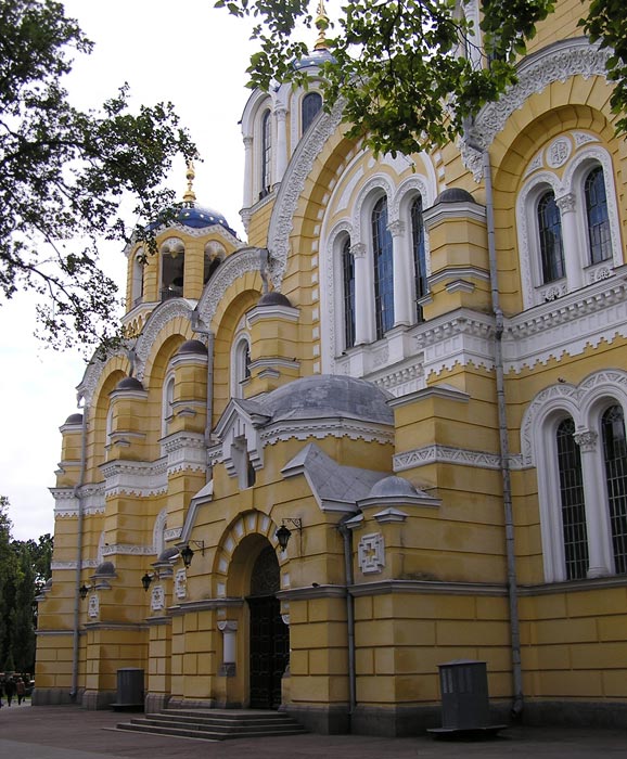 Собор Владимира равноапостольного, Киев (Шевченковский район, Украина, г. Киев). фасады