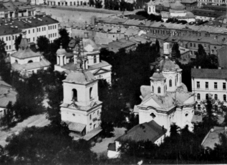 Церковь Покрова Пресвятой Богородицы на Подоле, Подол (Подольский район, Украина, г. Киев). архивная фотография, Частная коллекция. Фото 1910-х годов