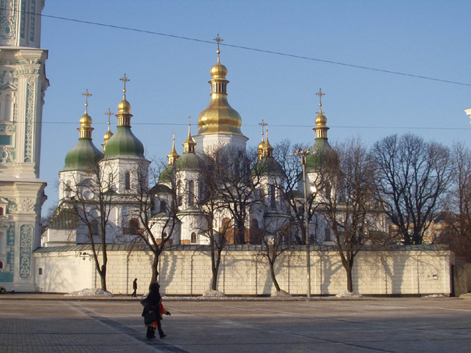 Киев. Собор Софии, Премудрости Божией. фасады