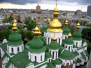 Собор Софии, Премудрости Божией, Вид с колокольни<br>, Старый Киев, Шевченковский район, Украина, г. Киев