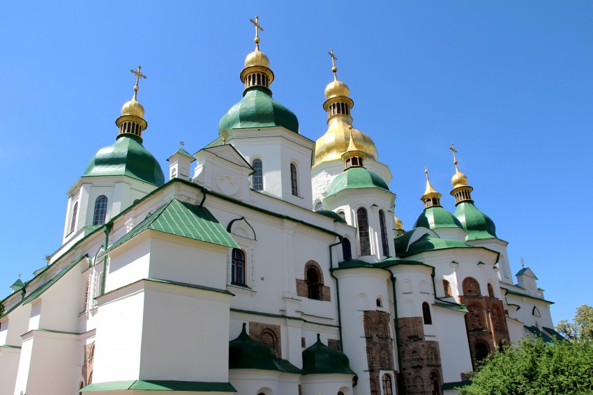 Собор Софии, Премудрости Божией, Старый Киев (Шевченковский район, Украина, г. Киев). фасады