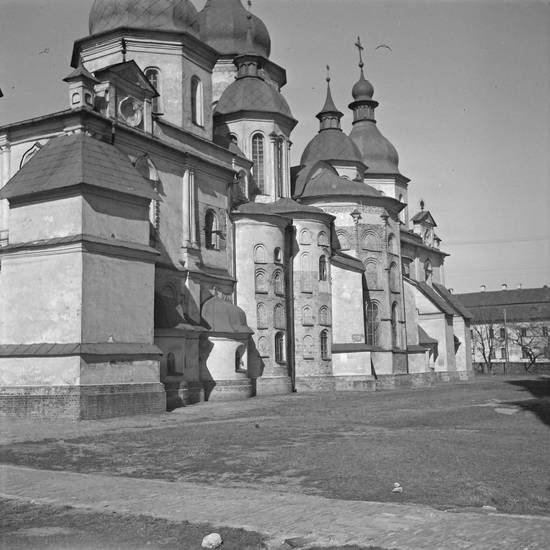 Киев. Собор Софии, Премудрости Божией. архивная фотография, Фото 1941 г. с аукциона e-bay.de