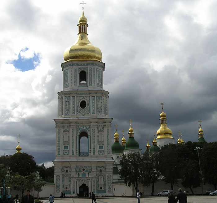 Собор Софии, Премудрости Божией, Старый Киев (Шевченковский район, Украина, г. Киев). фасады