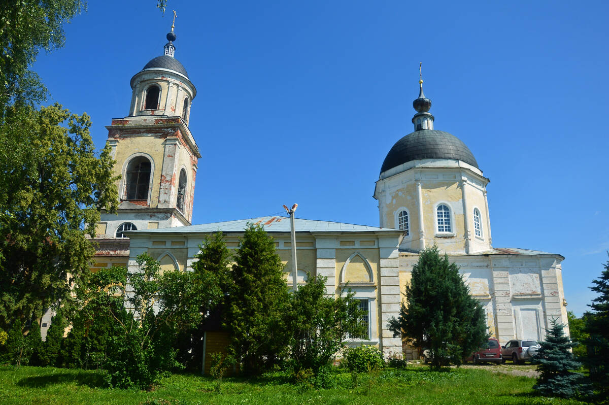 Церковь Рождества Пресвятой Богородицы, Мещерино (Ступинский городской округ, Московская область). фасады