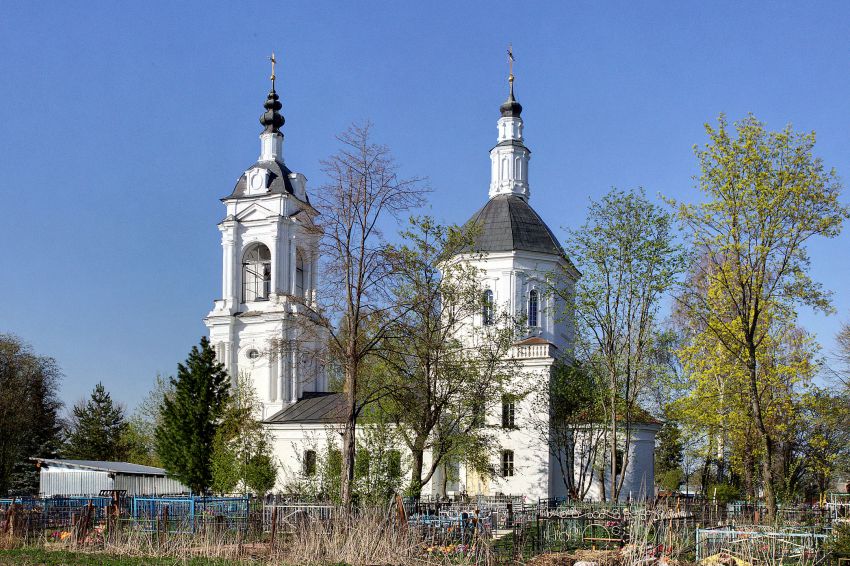 Авдотьино. Церковь Тихвинской иконы Божией Матери. фасады