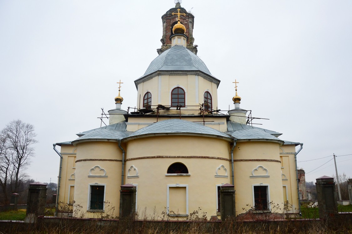 Церковь Троицы Живоначальной, Троицкое-Лобаново (Ступинский городской округ, Московская область). фасады