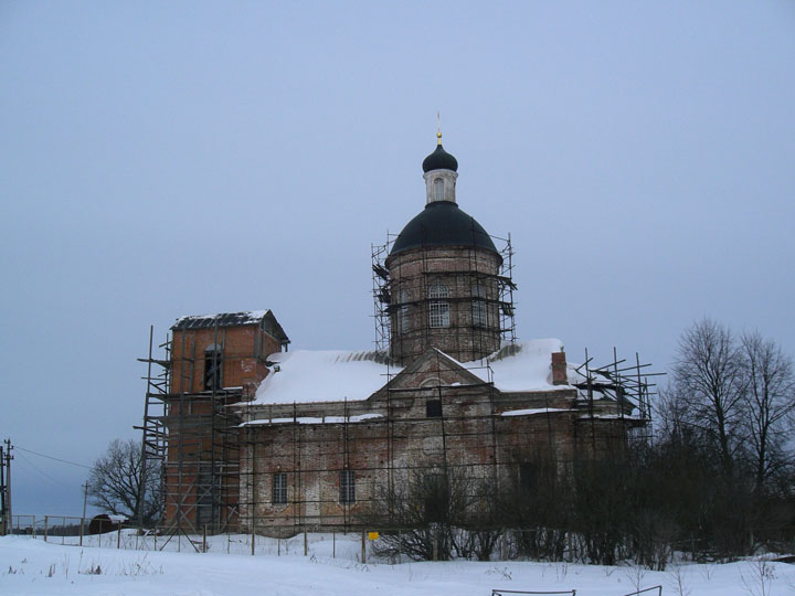 Церковь Николая Чудотворца, Никольское (Клинский городской округ, Московская область). фасады