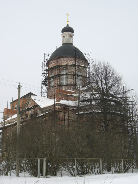Церковь Николая Чудотворца, Никольское (Клинский городской округ, Московская область). фасады