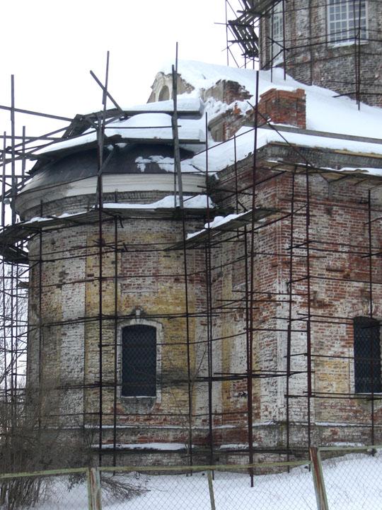 Церковь Николая Чудотворца, Никольское (Клинский городской округ, Московская область). архитектурные детали